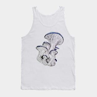 Blue-topped mushrooms Tank Top